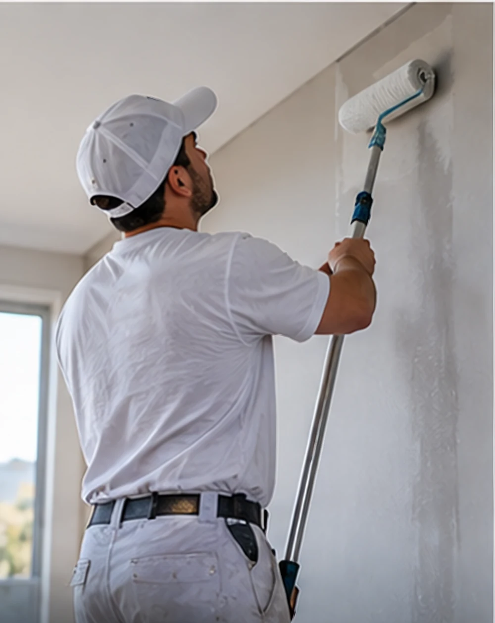 Residential painting work at an Australian home